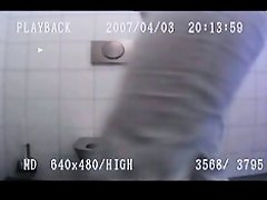 A steaming hot pissing spy cam voyeur video